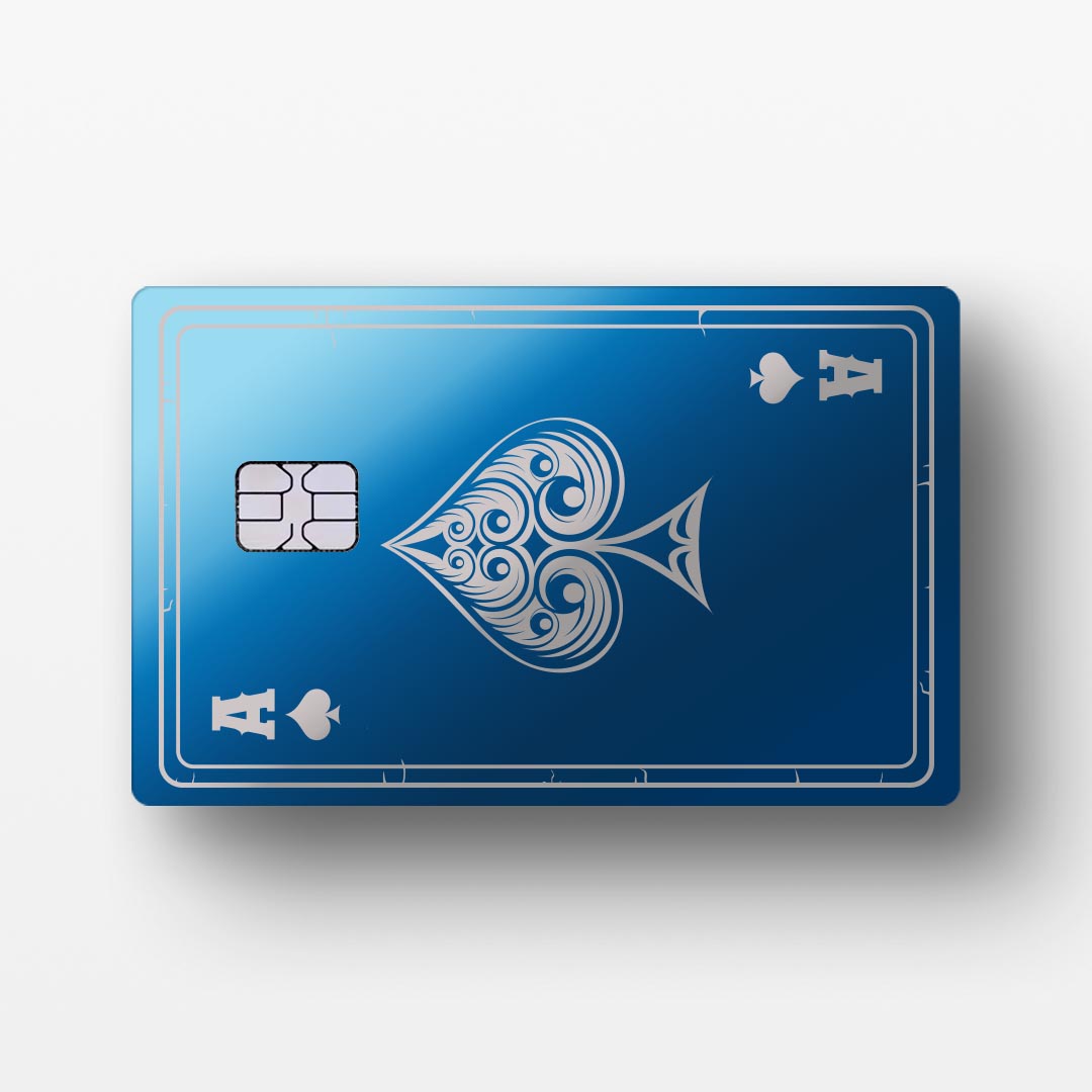 Ace of Spades Blue