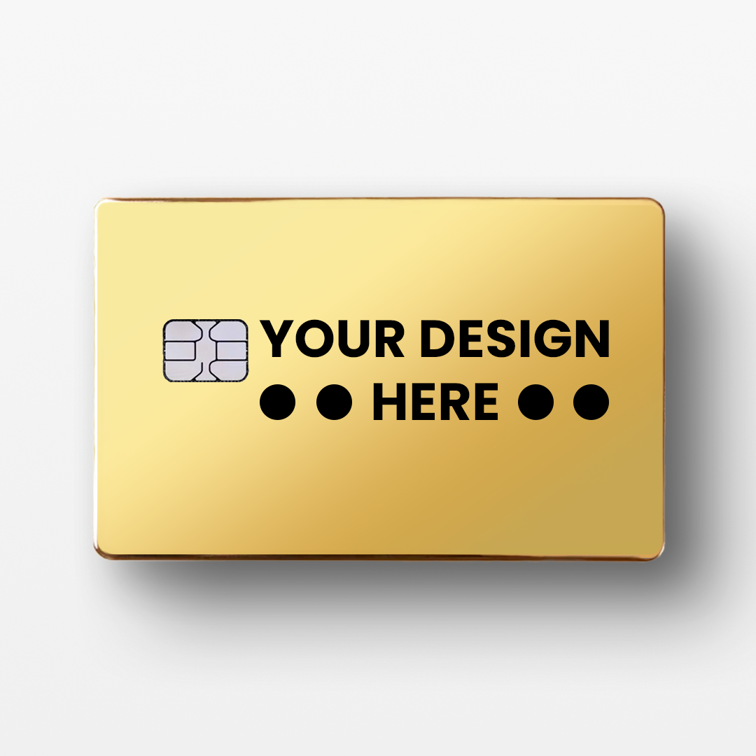 24k Gold Metal Card