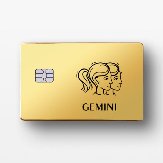 Gold Zodiac Gemini