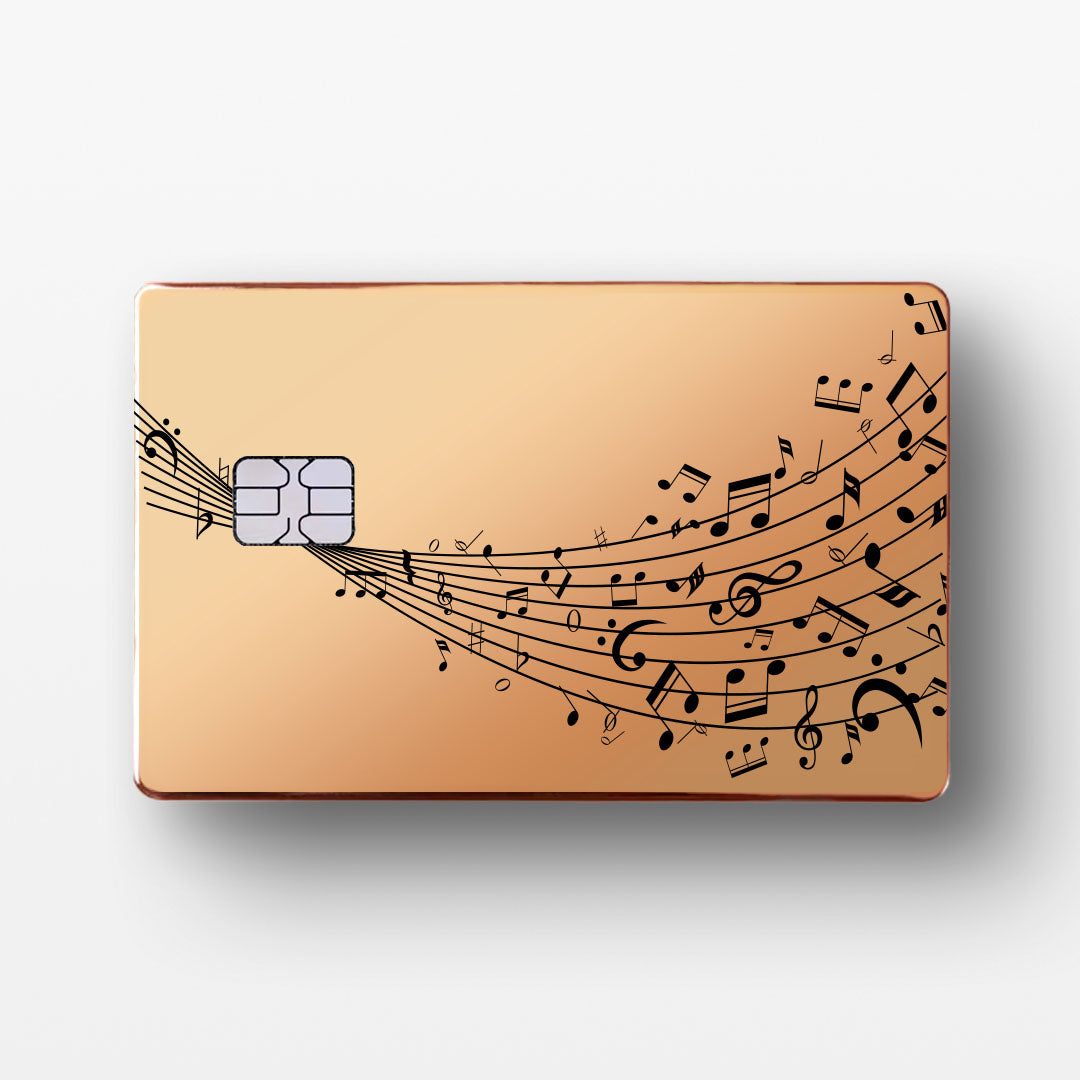 Rose Gold Music Art