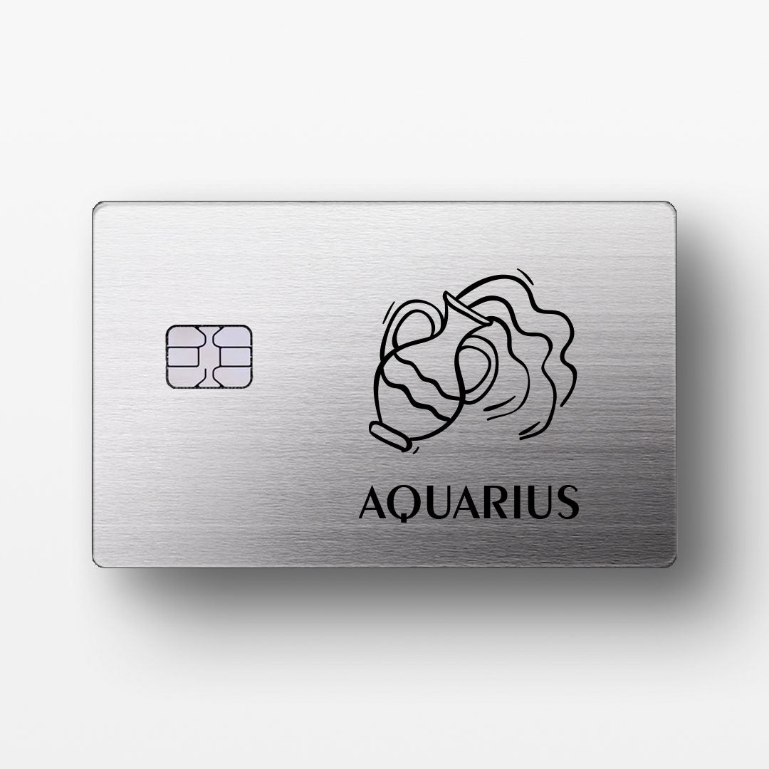 Silver Zodiac Aquarius