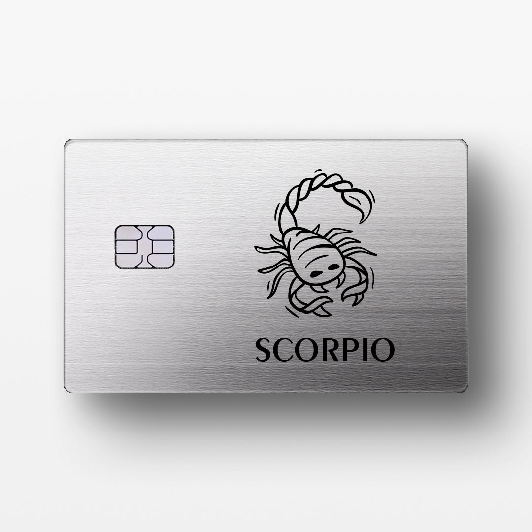 Silver Zodiac Scorpio