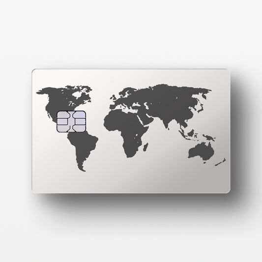 World Map White